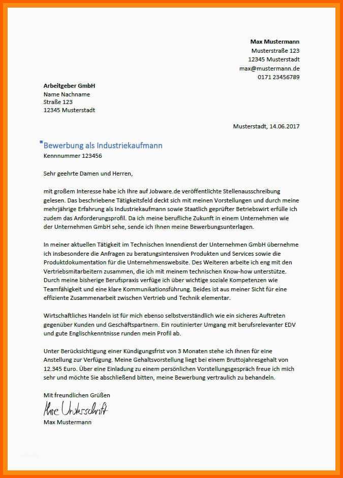 Modisch 17 Bewerbungsschreiben Ausbildung Verkäuferin