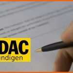 Modisch Adac Kündigen Per Mustervorlage so Einfach Geht S