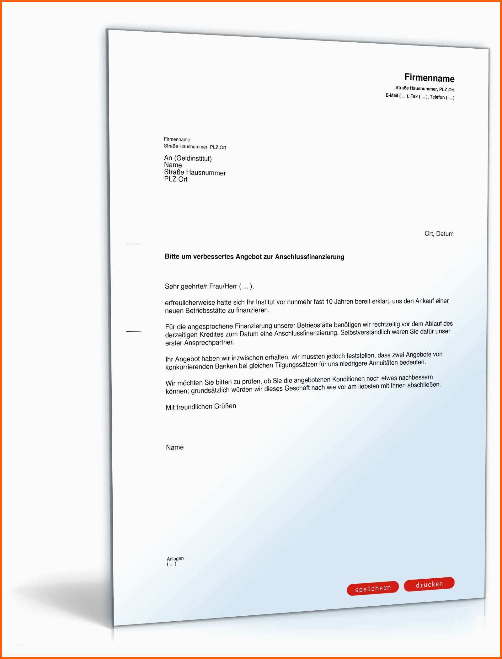 Modisch Anfrage Bei Der Bank Muster Vorlage Zum Download