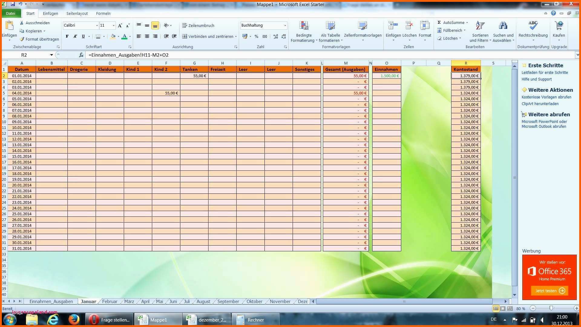 Modisch Excel Arbeitszeit Berechnen Mit Pause Vorlage Timecard 6