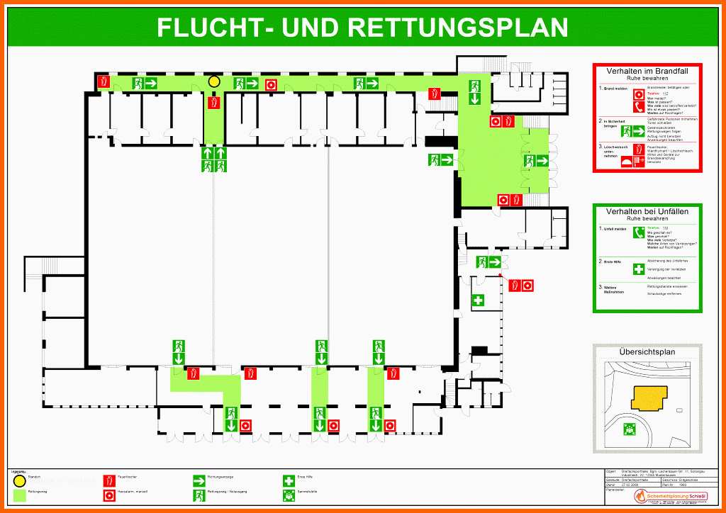 Modisch Flucht Und Rettungsplan Vorlage Elegante Flucht Und
