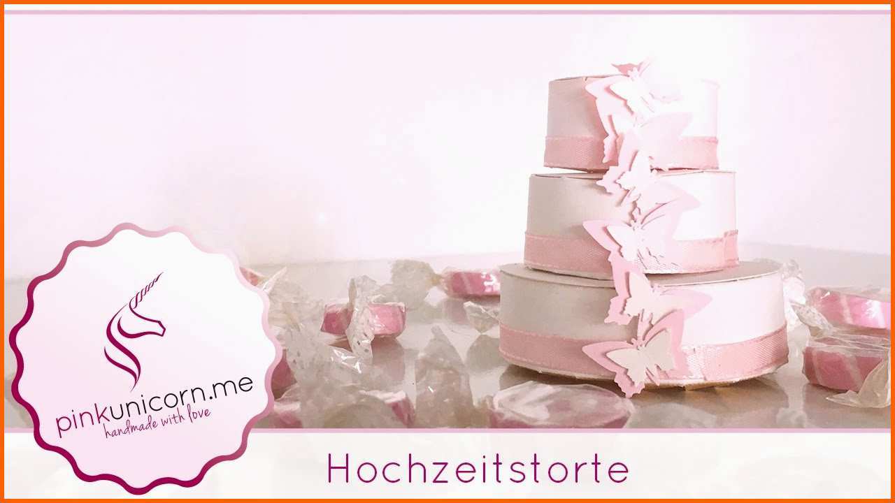 Modisch Hochzeitstorte Für Explosionsbox Basteln