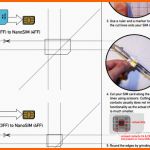 Modisch iPhone 5 Micro Mini Sim Auf Nano Sim Größe Zuschneiden