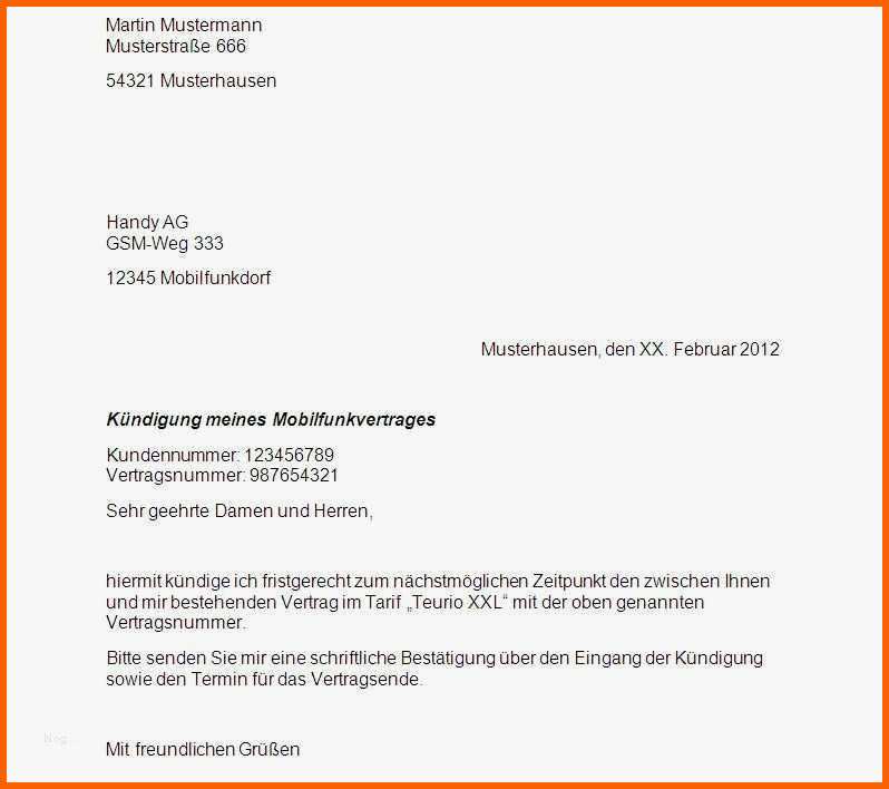 Modisch Kündigung Kabel Deutschland Vorlage Word Lokale Kabel