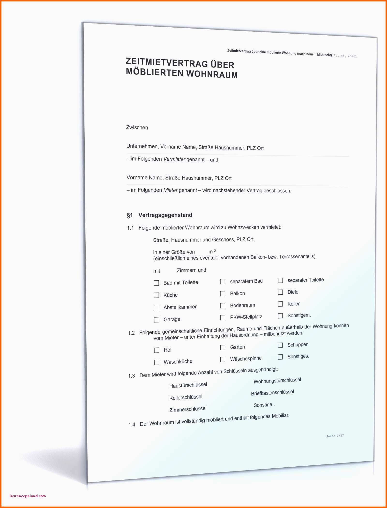 Modisch Kundigung Mietvertrag Vorlage Mieterbund Kündigung