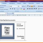 Modisch [mitarbeiterausweis Vorlage] 70 Images Gro