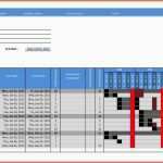 Modisch Project Schedule Gantt Chart Excel Template with Erfreut