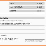 Modisch Quittung Vorlage Kostenlos Runterladen