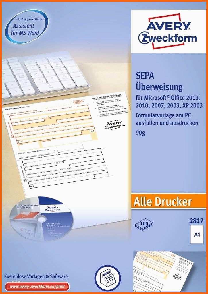 Modisch Sepa überweisung Vorlage Word Beschriftungs software Fur