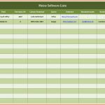 Modisch software Katalog Als Excel Vorlage