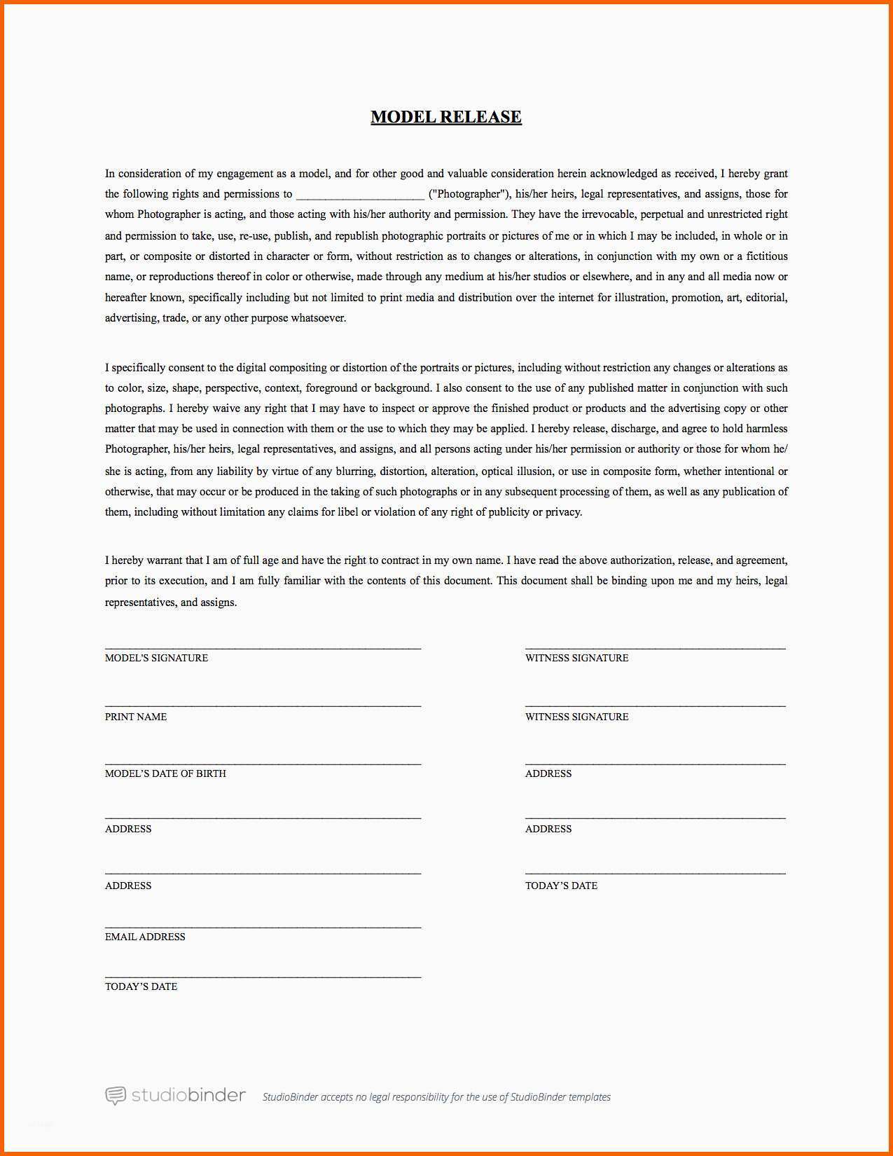 Modisch Tfp Contract Template Along with Hair Stylist Contract