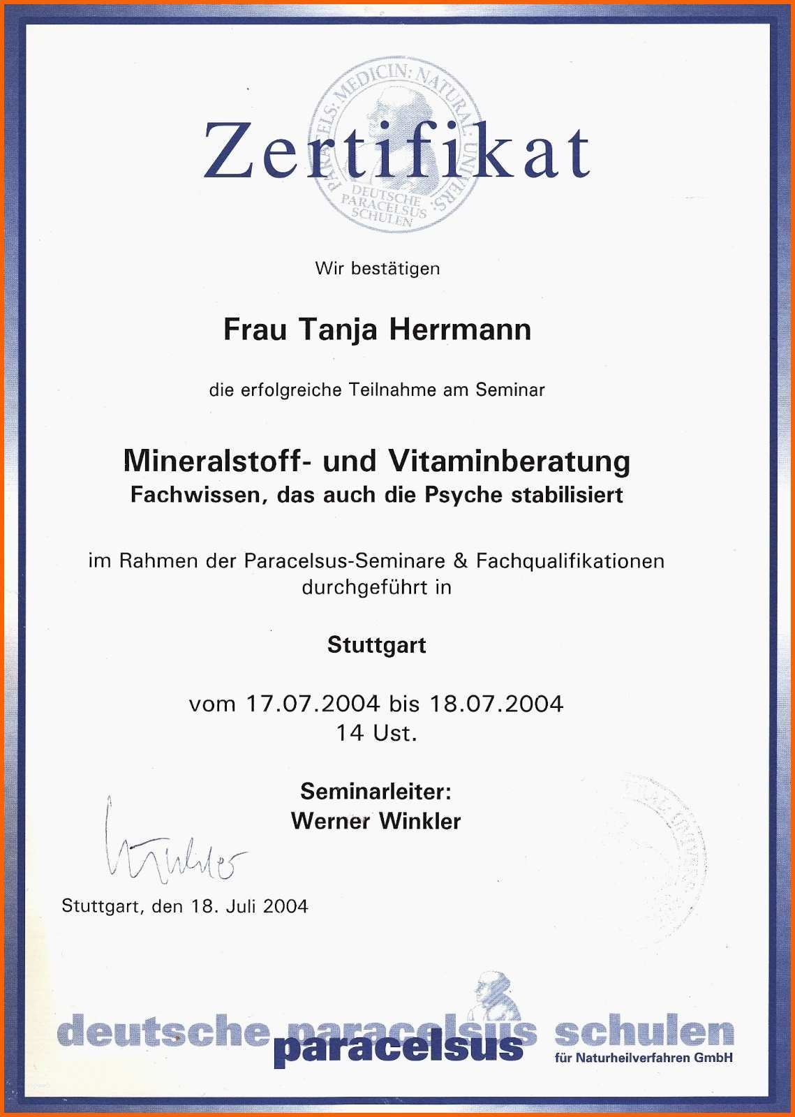 Modisch Zertifikat Vorlage Word Erfreut Zertifikatvorlage
