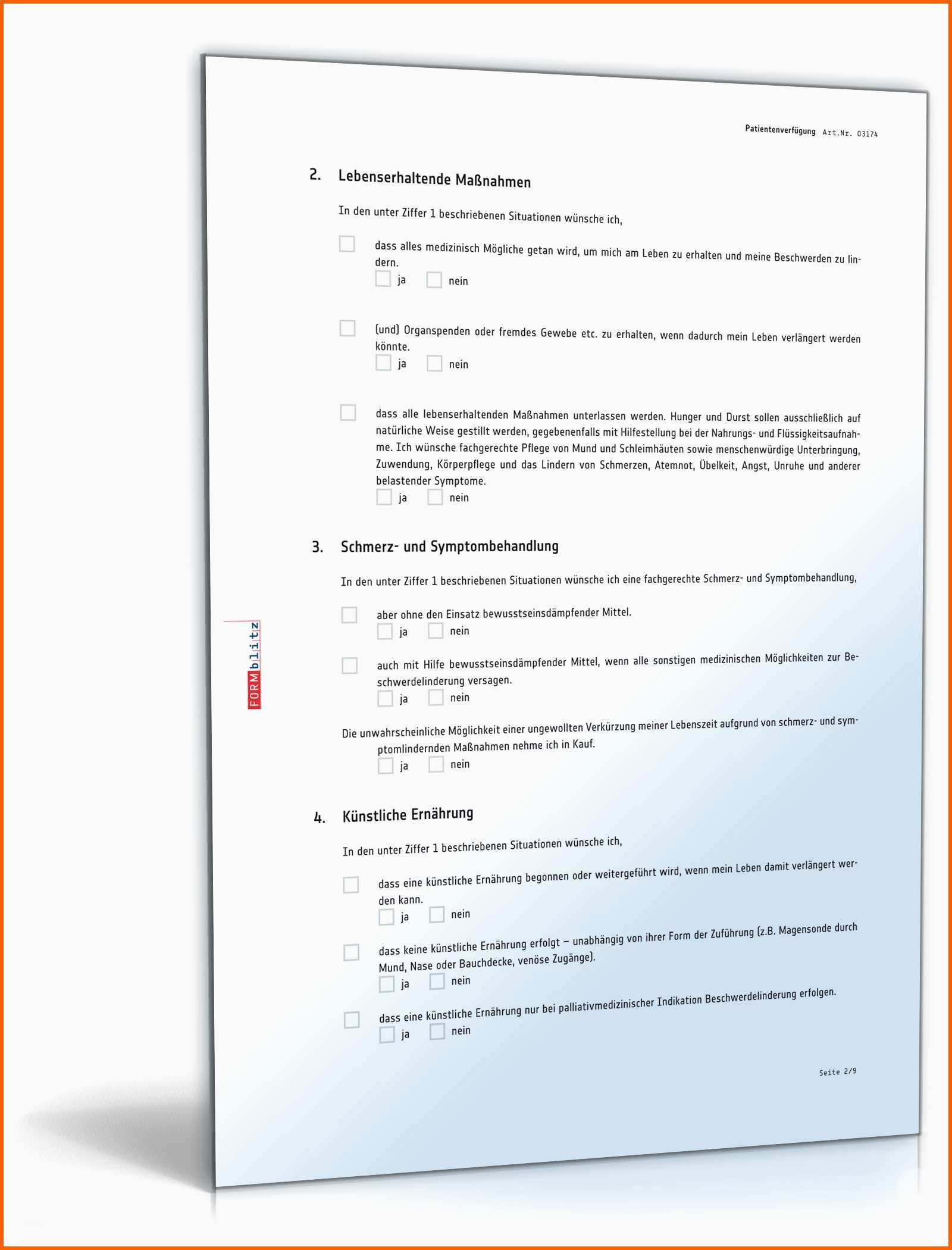 Neue Version 14 Schriftliche Willenserklärung Muster