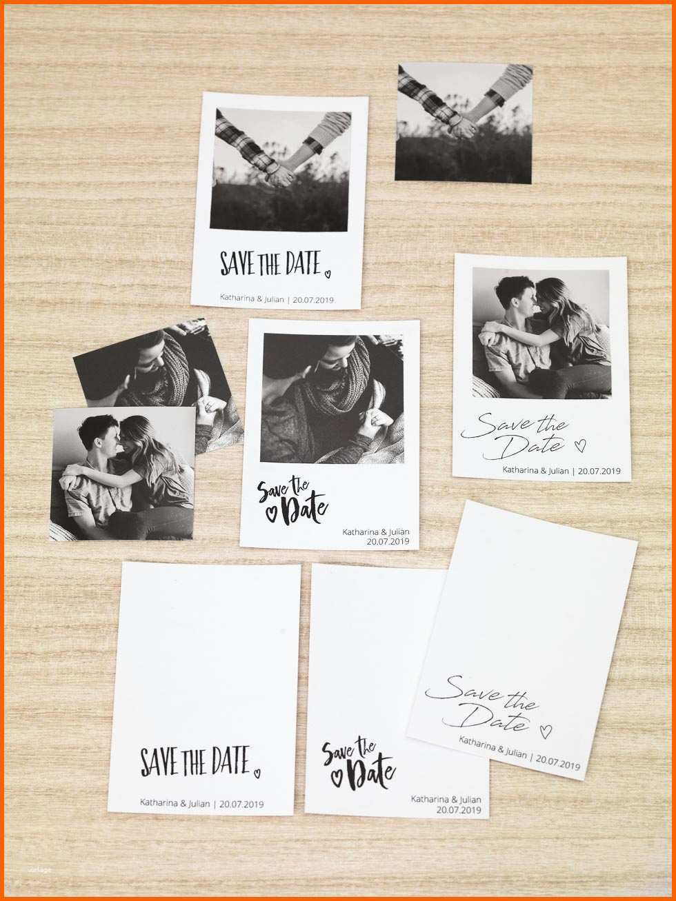 Neue Version 15 Save the Date Diy Vorlagen Für Eure Hochzeit