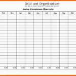 Neue Version 16 Excel Tabelle Einnahmen Ausgaben Vorlage Vorlagen123