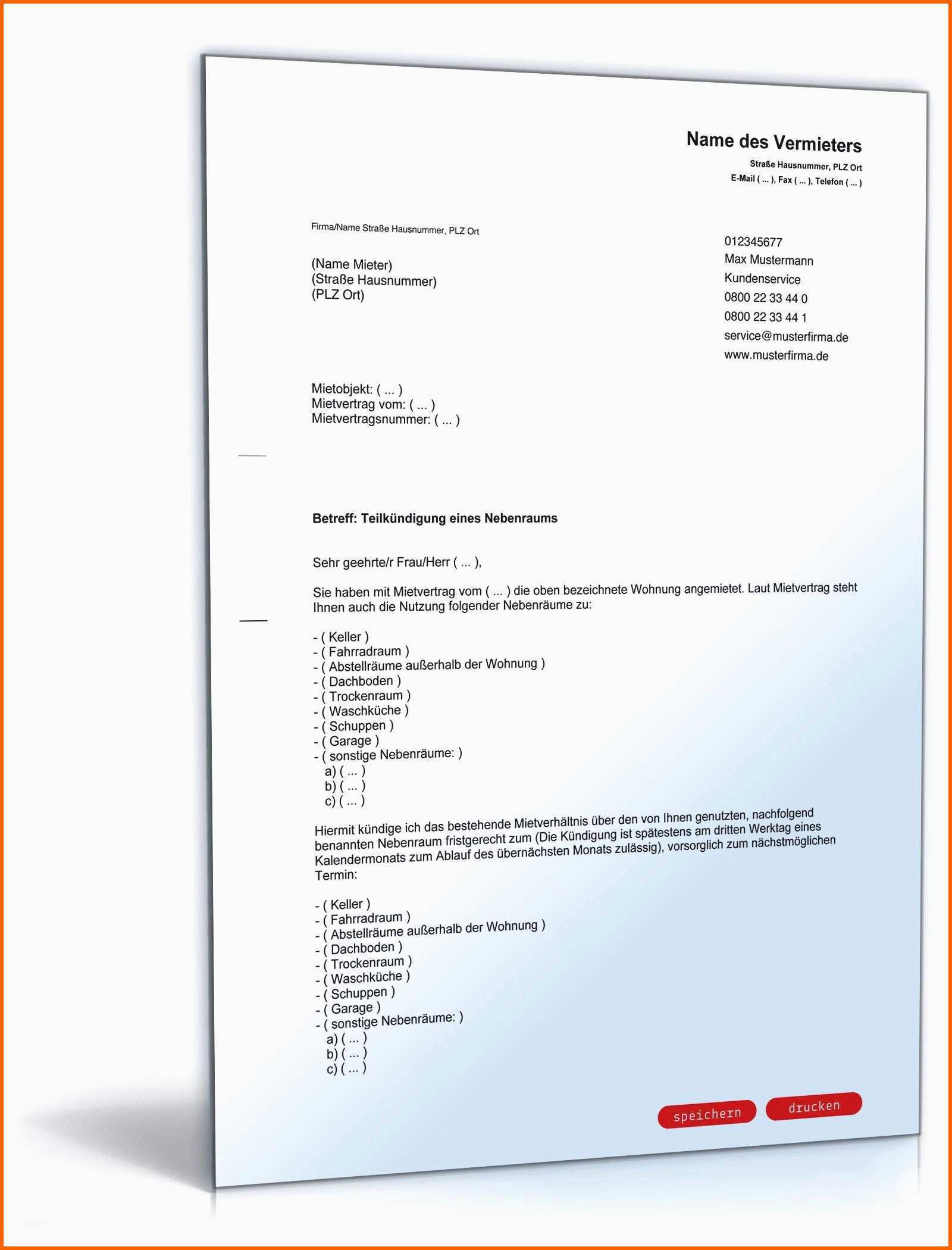 Neue Version 1und1 Kündigung Vorlage