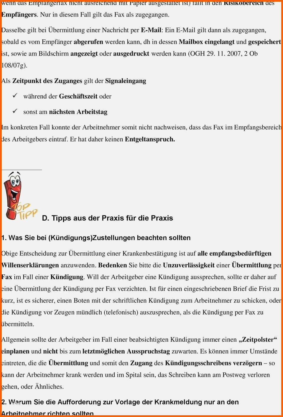 Neue Version 20 Krank Melden Beim Arbeitgeber Vorlage