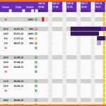 Neue Version 20 Zeitplan Vorlage Excel