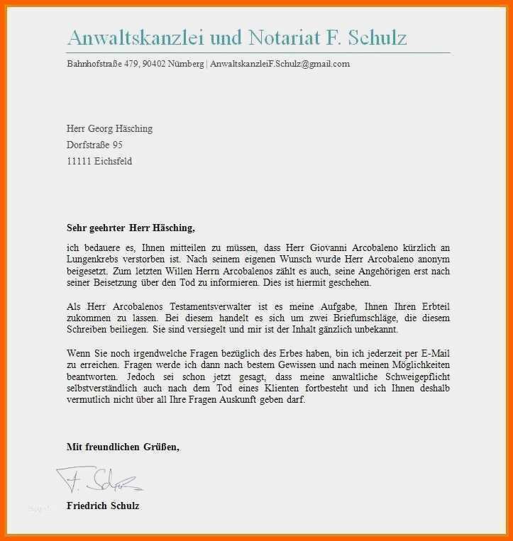 Neue Version 21 Briefkopf Schreiben
