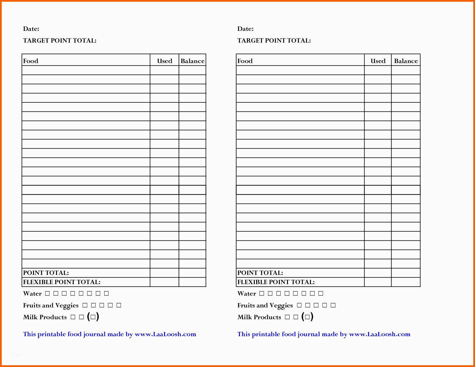 Neue Version 26 Weight Watchers Wochenplan Vorlage Claire Vorlage Site