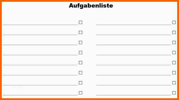 Neue Version Aufgabenliste Excel Vorlage 11 to Do Liste Excel Vorlage