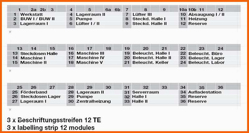 Neue Version Beschriftung Unterverteilung Vordruck 28 Images 15