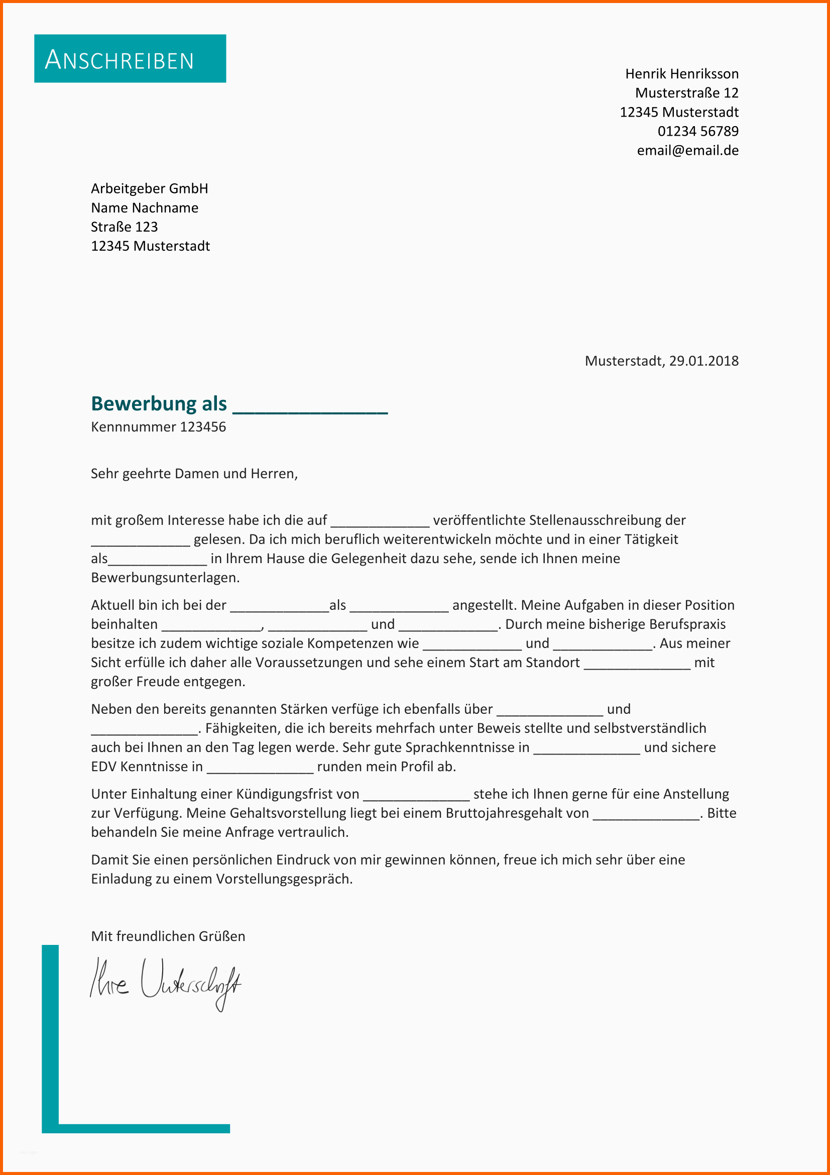Neue Version Bewerbungsmuster Beispiele & formulierungen Für Deine