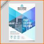 Neue Version Business Broschüre Design Vorlage