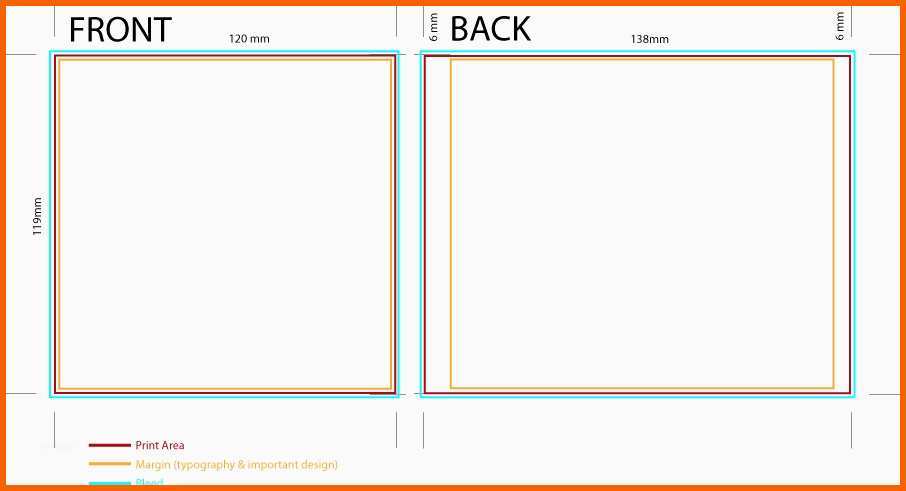 Neue Version Cd Case Template