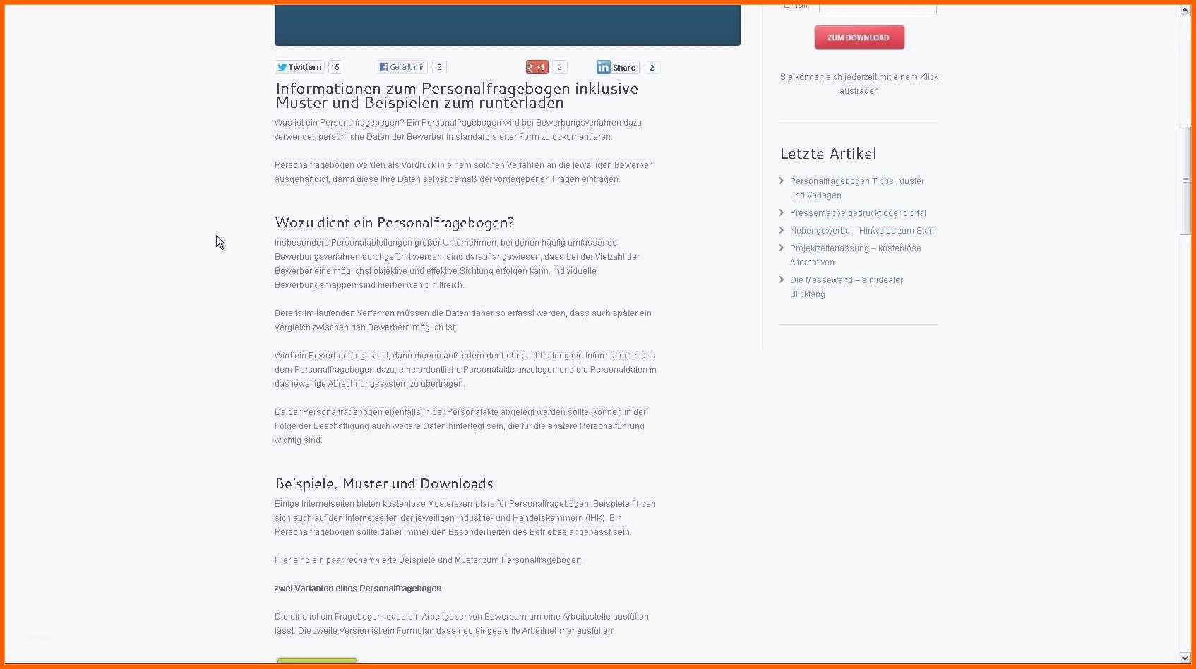 Neue Version Die Fabelhaften Personalfragebogen Vorlage