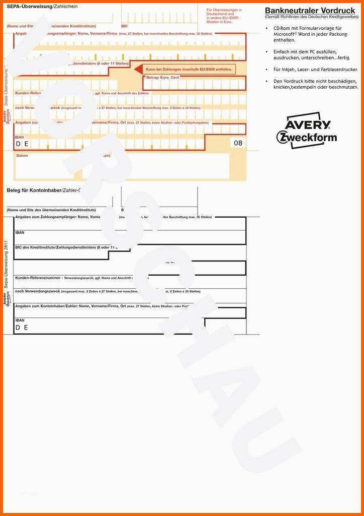 Neue Version Excel Vorlage Sepa überweisung – Werden