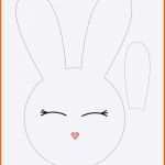 Neue Version Hase Vorlage