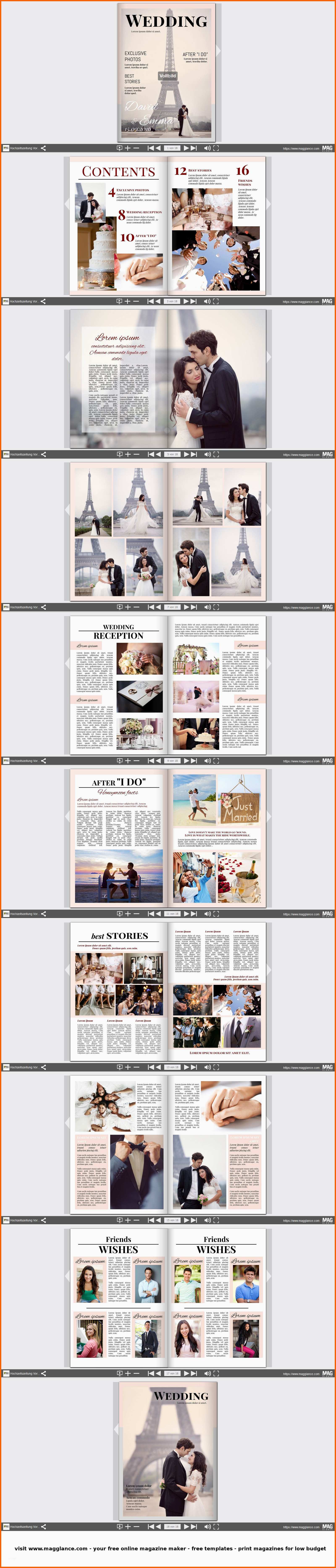Neue Version Hochzeitszeitung Kostenlos Online Erstellen Und Günstig