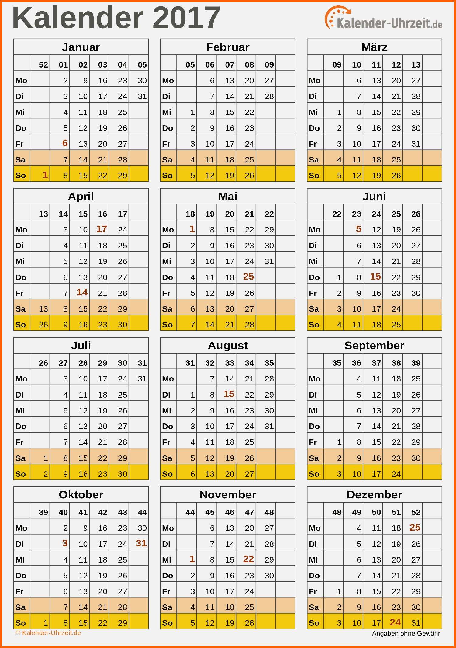 Neue Version Kalender Vorlage Powerpoint 2017 Beste Kalender 2017 A4