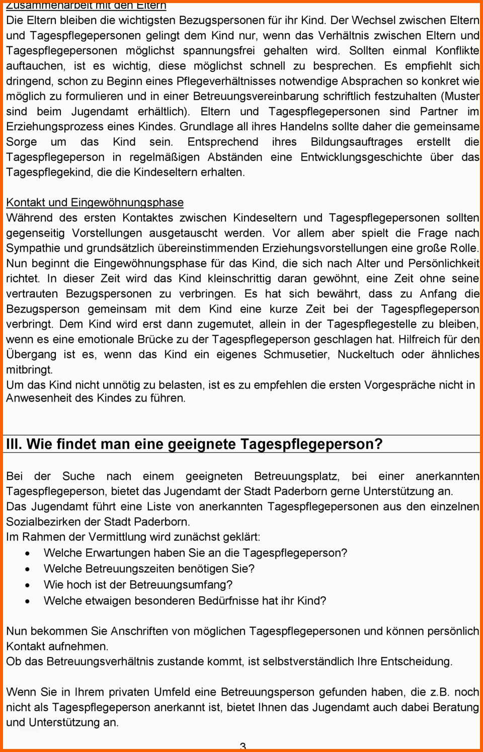 Neue Version Kindertagespflege Ein Betreuungsangebot Für Mein Kind Pdf