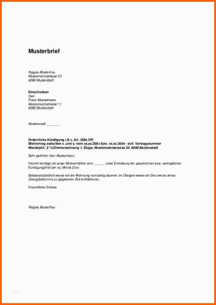 Neue Version Kündigung Minijob Vorlage Cool 4 Kündigungsschreiben