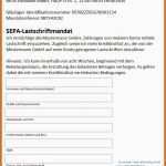 Neue Version Kündigung Sepa Lastschriftmandat Vorlage Best Deutsche