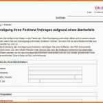Neue Version Kündigung T Mobile Vorlage