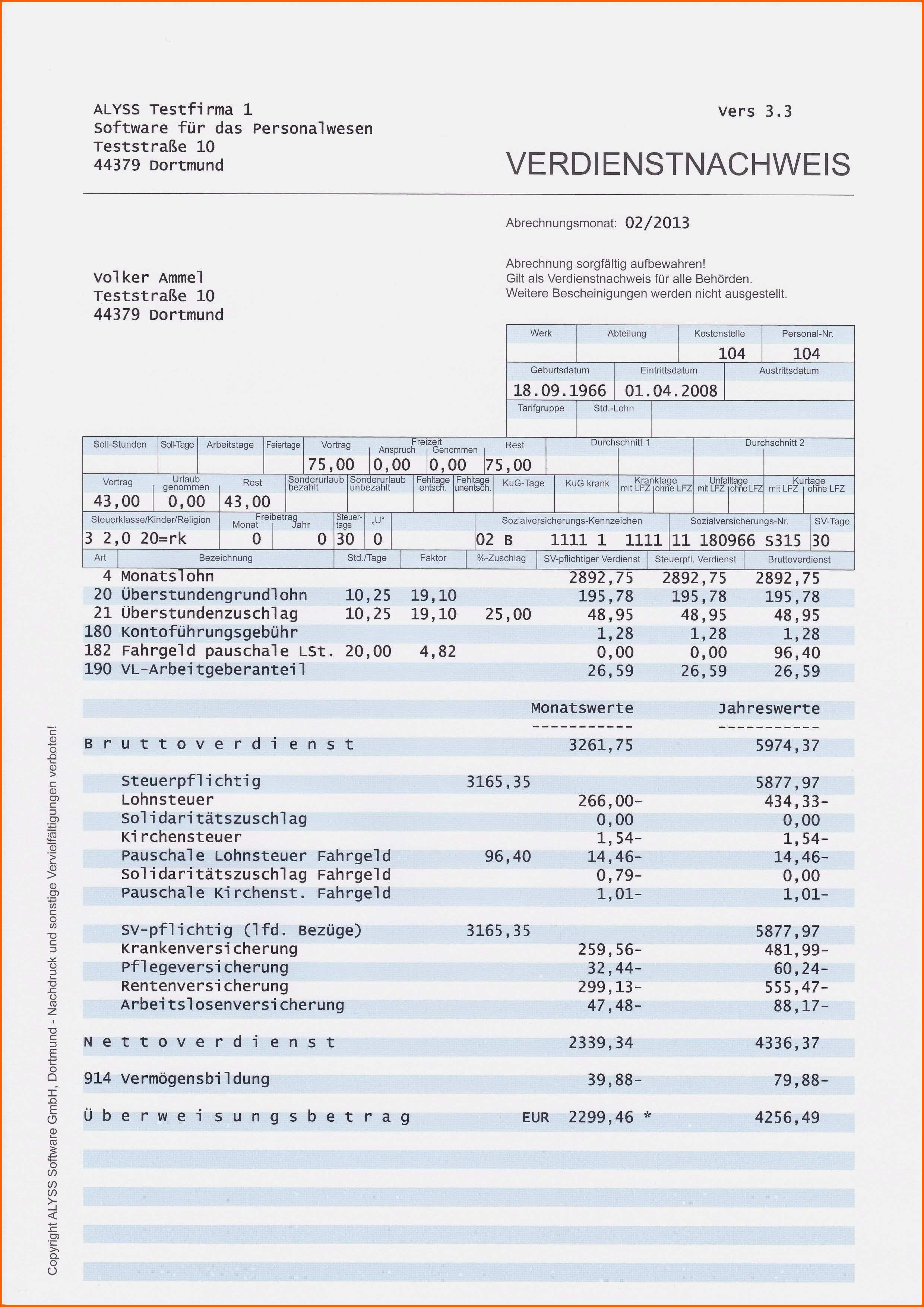 Neue Version Lohnabrechnung Vorlage Excel Erstaunlich Großartig