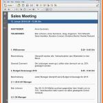 Neue Version Meeting Protokolle