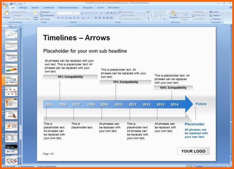 Neue Version Powerpoint Zeitstrahl Vorlage Schön Fein