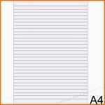 Neue Version Schreibe Liniertes Papier Online Generieren Punktierte