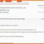 Neue Version Sky Kündigen Fax Vorlage – Vorlagen Komplett