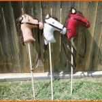 Neue Version Steckenpferd Basteln Aus Verschiedenen Materialien 15