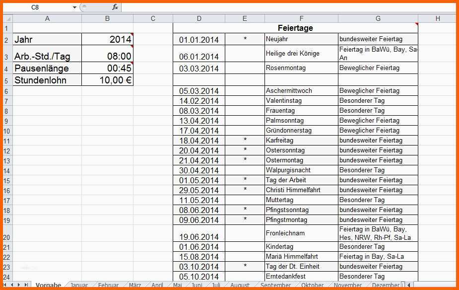 Neue Version Vorlage Zur Dokumentation Der Täglichen Arbeitszeit Datev