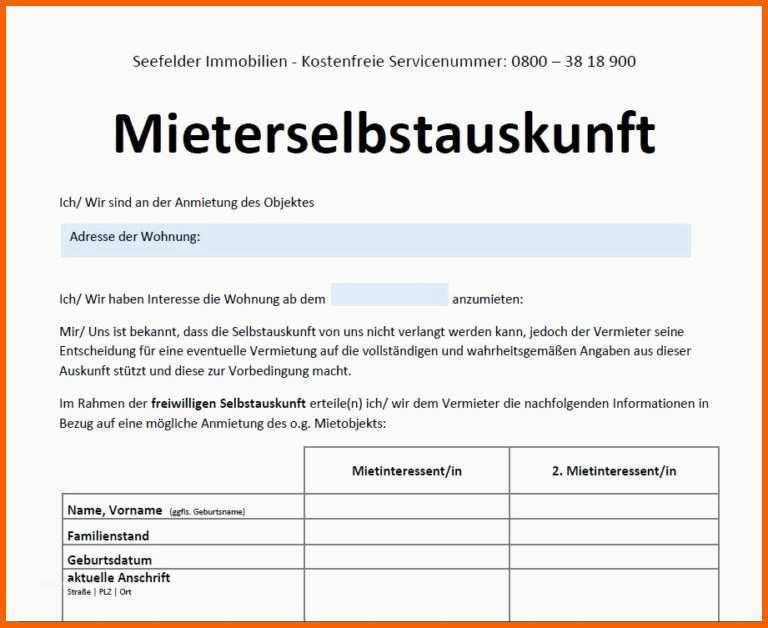 Neue Version Wohnungsbewerbung I Wohnungsbewerbung Muster 2019 Als