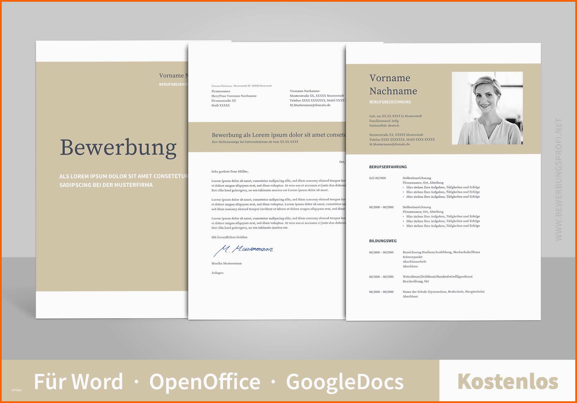 Original 11 Bewerbung Layout Vorlagen Kostenlos