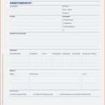 Original 14 Arbeitsauftrag Muster Kostenlos