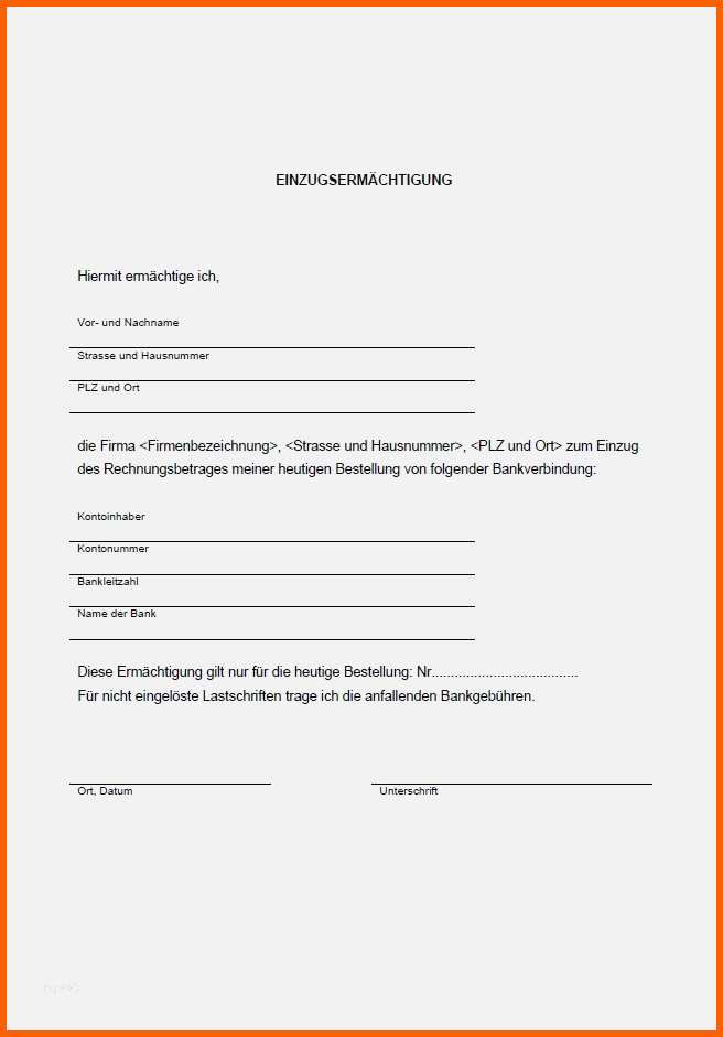 Original 20 Bestellung Musterbrief Vorlage