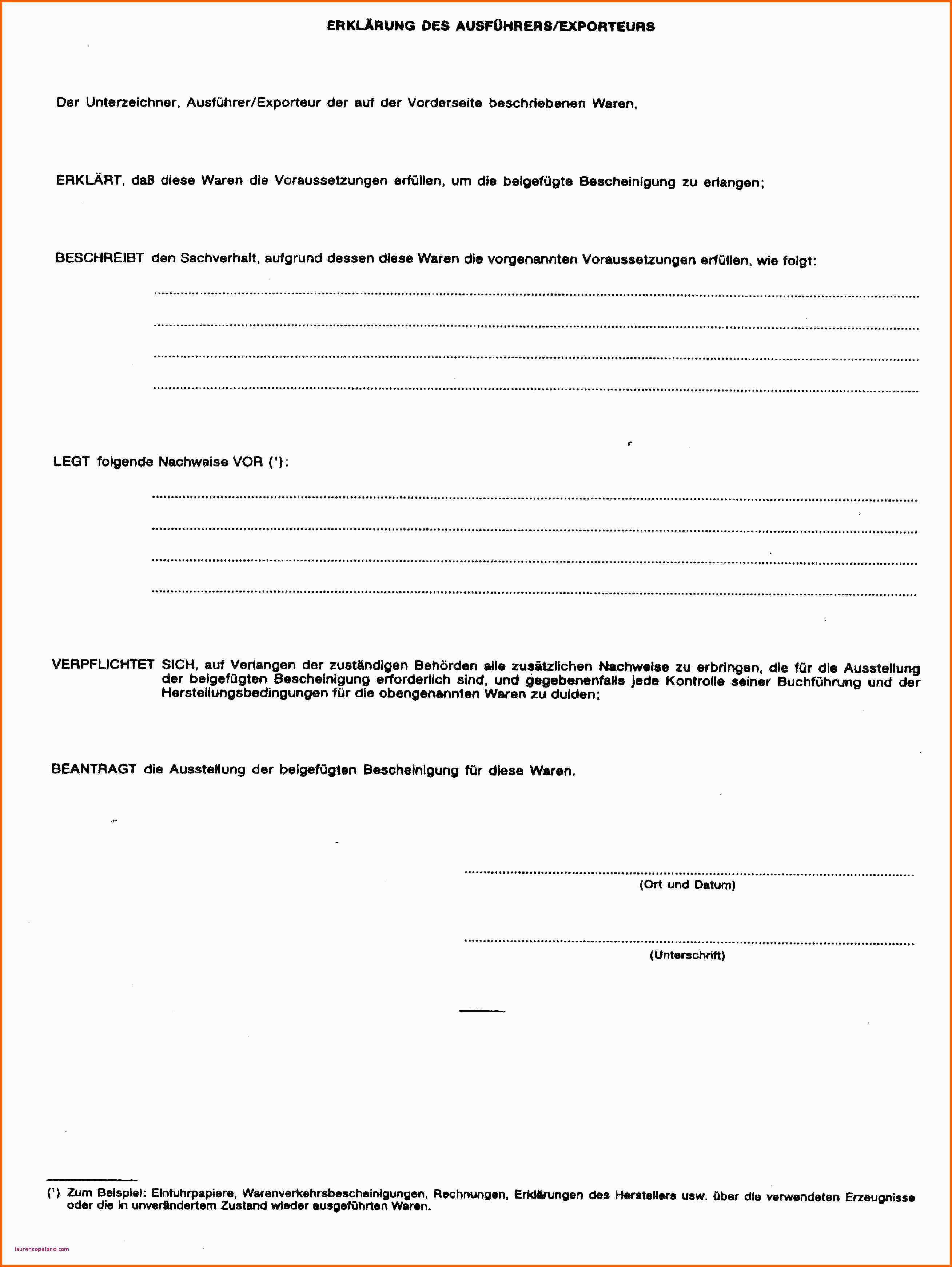 finanzielle burgschaft vorlage